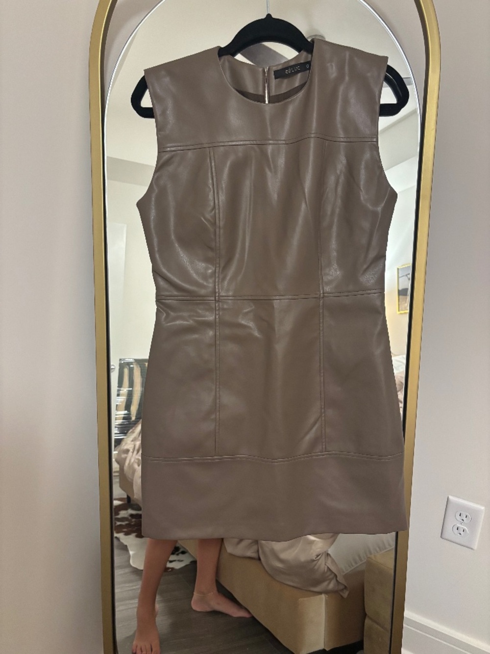 Deluc Women's Brown and Grey Dress